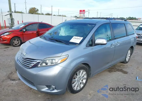 2015 Toyota Sienna Limited Premium 7 Passenger from USA, damaged, VIN 5TDYK3DC8FS559966